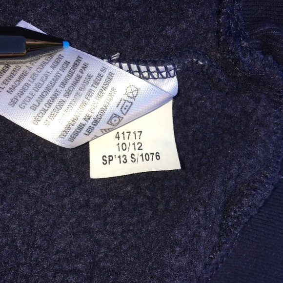 Aeropostale Girls Dark Blue 1987 Classic Pullover Graphic Hoodie - Picture 5 of 15